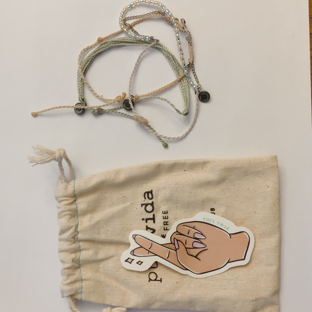 March 2021 Minty Fresh Pura Vida Bracelets